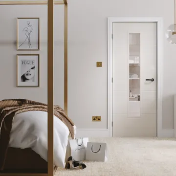 Ivory Laminated Santandor Glazed 2