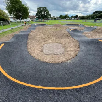 Kynaston Road Pump Track Shrewsbury 02