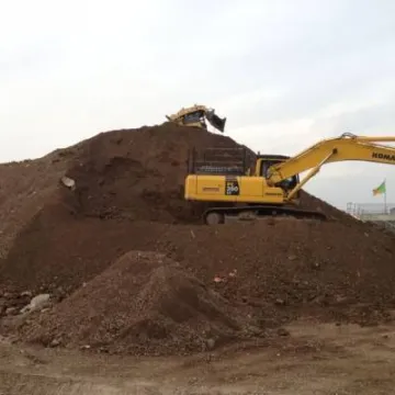 Earthworks excavation