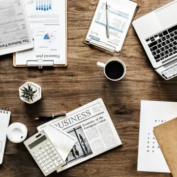 Desk, work, business