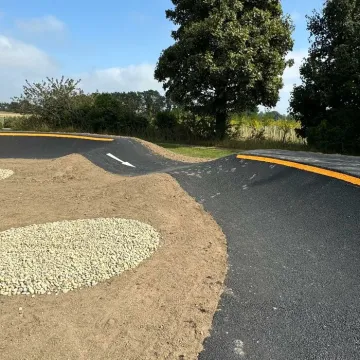 Pickering pump track layout