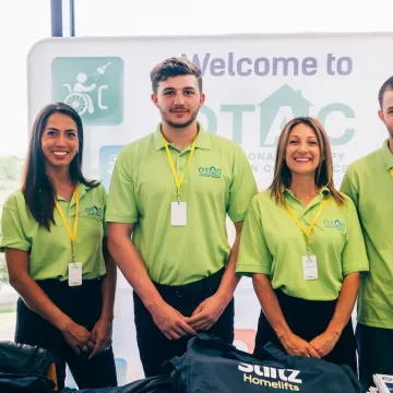 The Otac Team Greet Delegates At The Recent Wolver