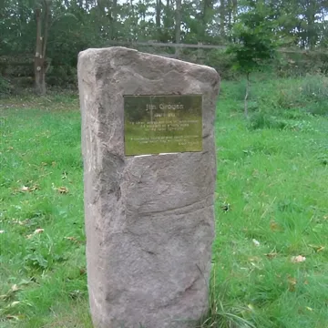 Jim Grogan &ndash; Memorial Stone