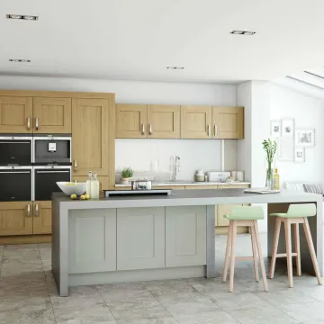 Alku Wood Matt Grey Shaker Ope