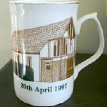 Picture on the centenary mug