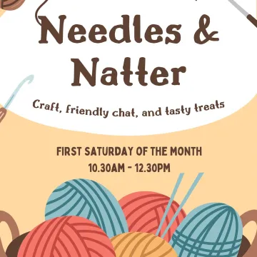 Needles & Natter Poster