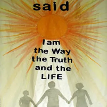 Banner With Quotation From Jes