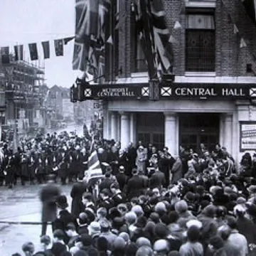 Opening of Central Hall 1932