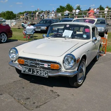 White Coupe at Retro Rides