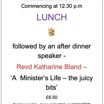 Lunch and Speaker (July 2025)
