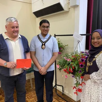 Lord Mayor Her Son Kevin Welch