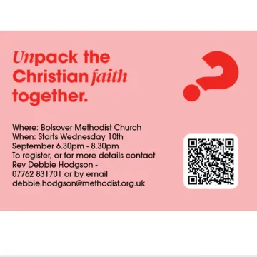 Bolsover Alpha course details