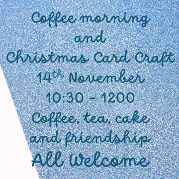 November Coffee Morning – All Saints