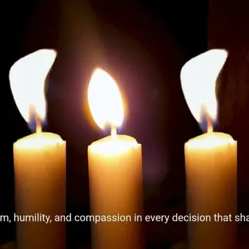 Candle Prayer – Faith Over Fear