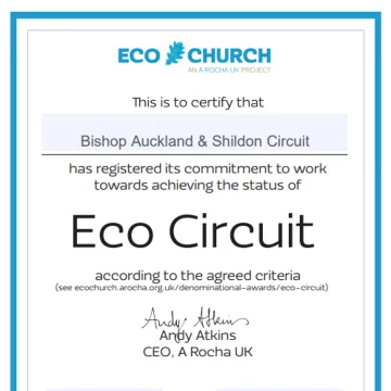 Bas Eco Circuit Certificate registration