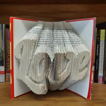 Folded Book Love Project Is Included in Book Foldi
