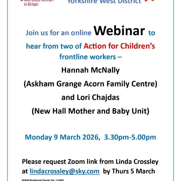 Mwib Webinar Poster &ndash; Methodist Women in Britain