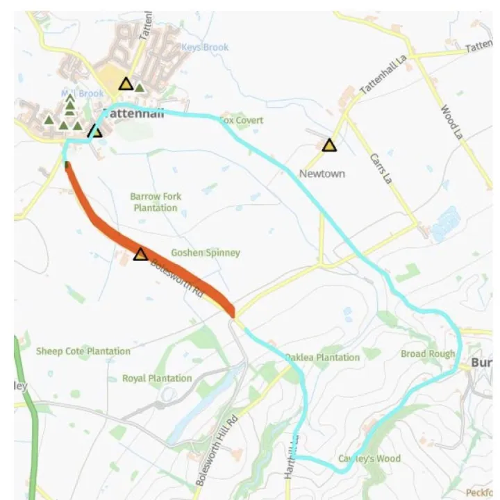 Bolesworth Rd Closure