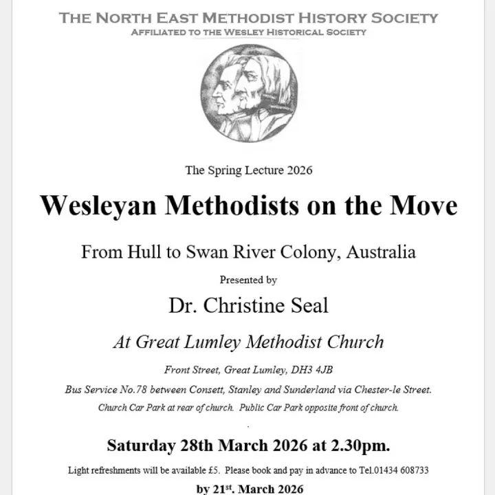 NE Methodist History Society 28.03.2026.2