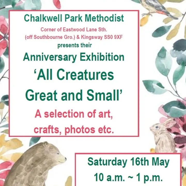 Chalkwell Pm Anniversary Exhibition 16th May