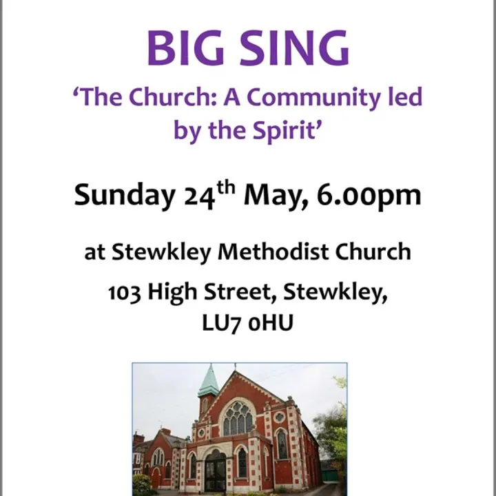 Big Sing Poster Stewkley With Photo