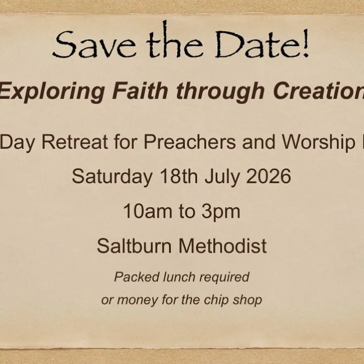 Eco Retreat Save The Date Saltburn 18.07.2026