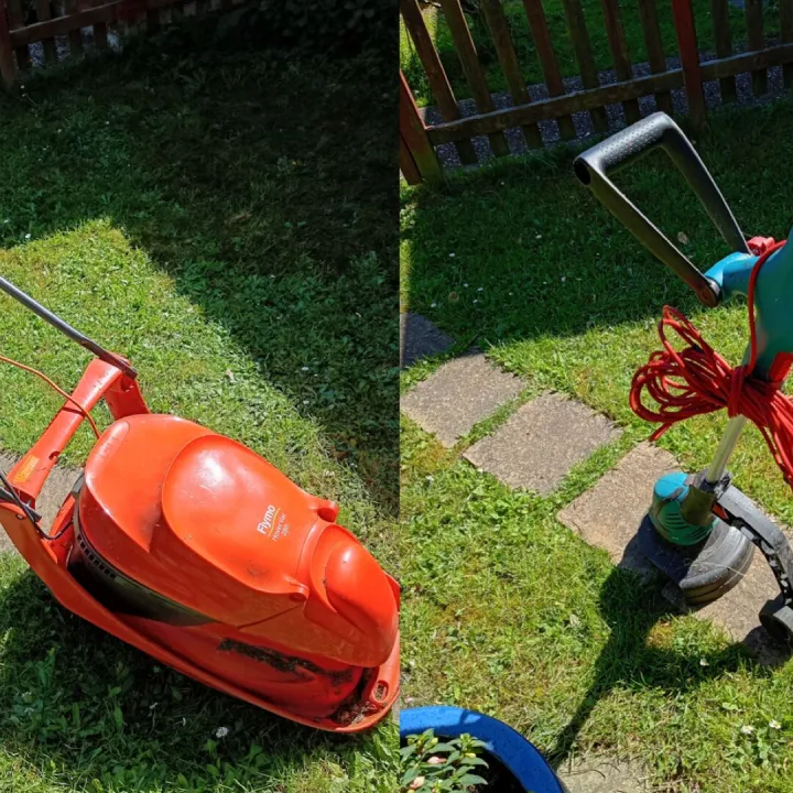Lawnmower and strimmer – Items for sale