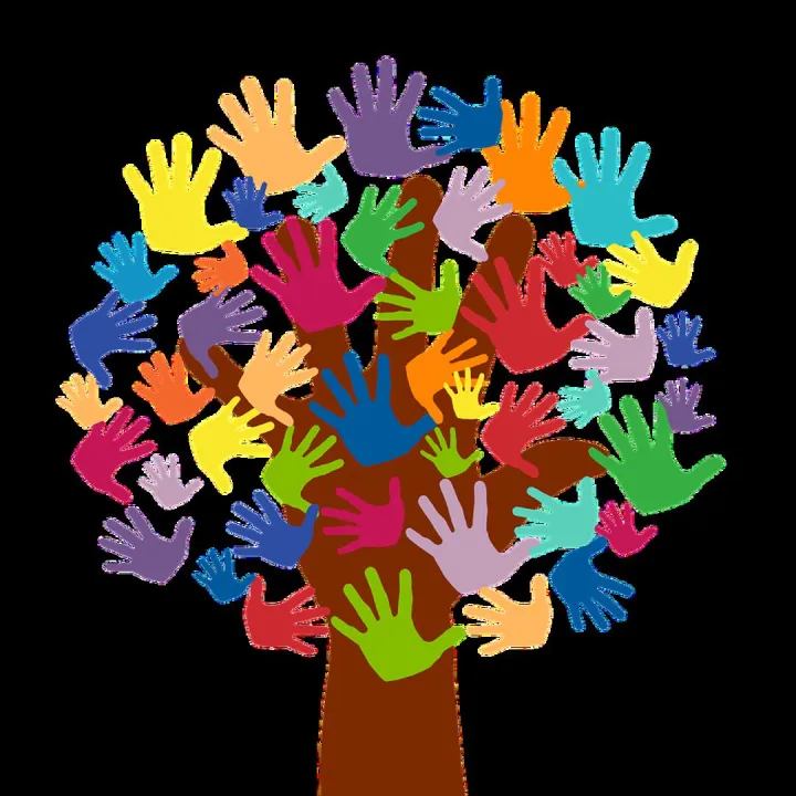 Volunteer, hands, tree, grow, voluntarily, wrap