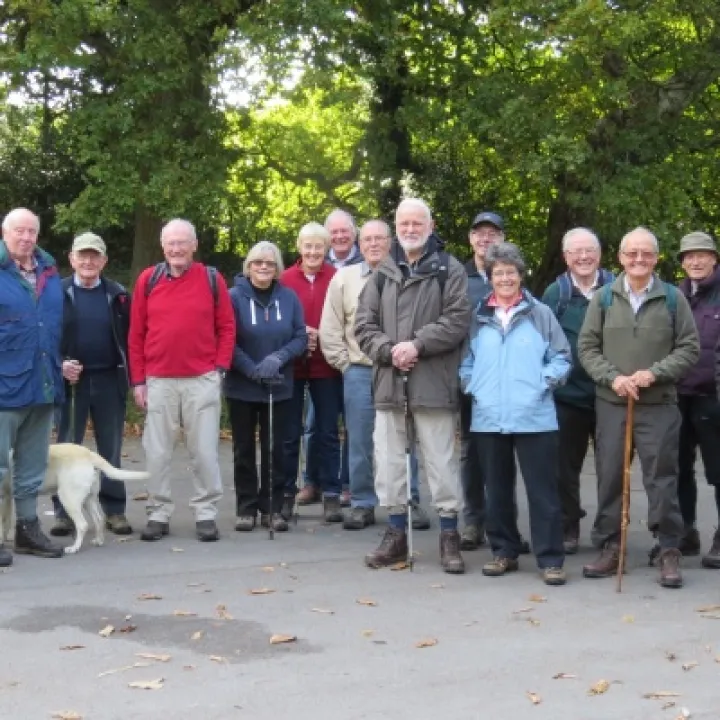 October Probus walk