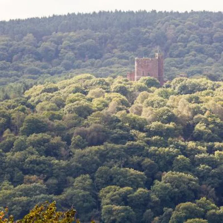 View from Beeston Castle in October 12