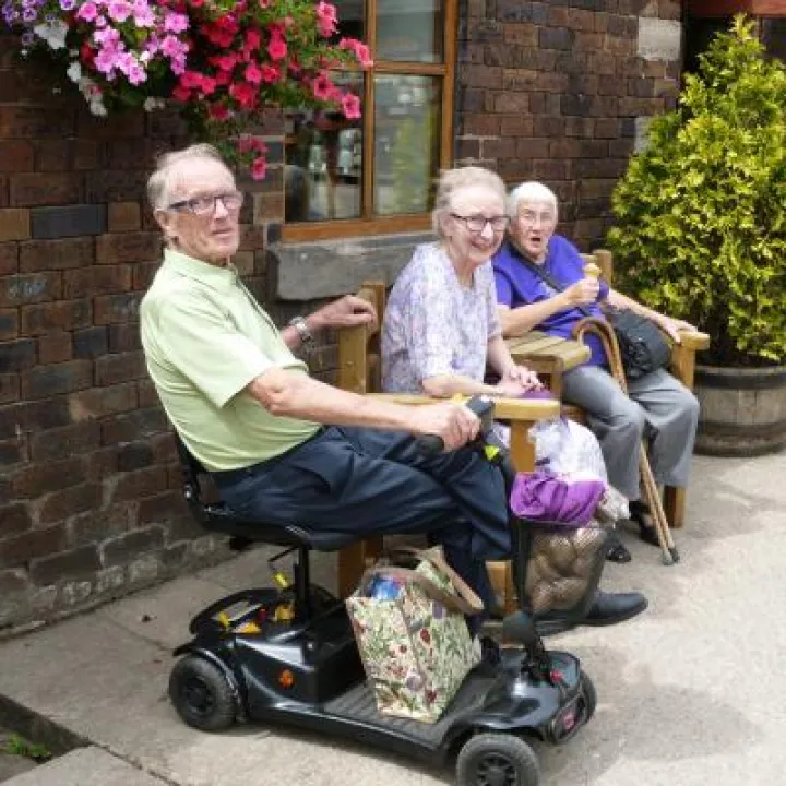 P1000956 &ndash; Over 60s Youth Club at Wheelock Hall Farm