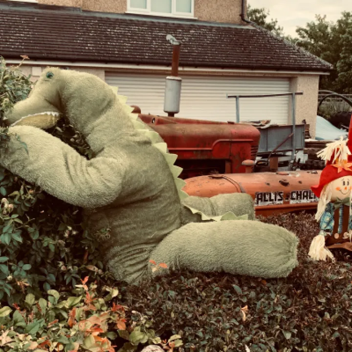 Image: 108_3rd Haddm Brownies_Dippy the Dinosaur