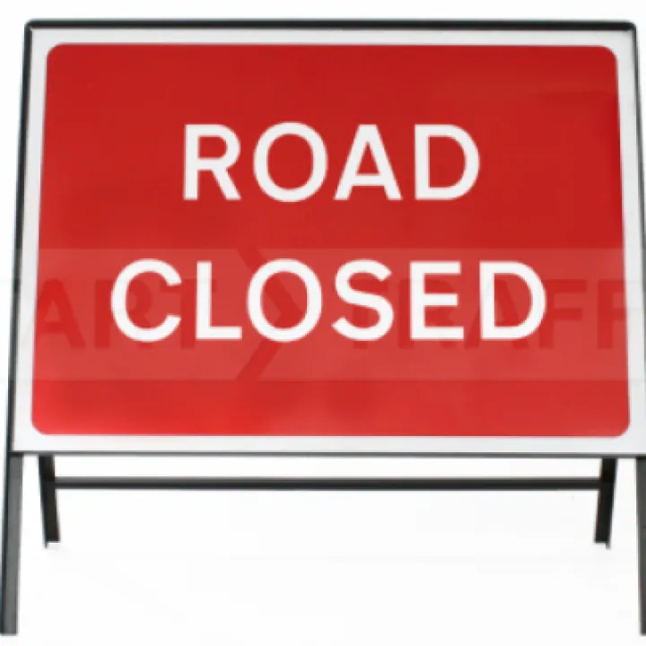 Road Closed Sign