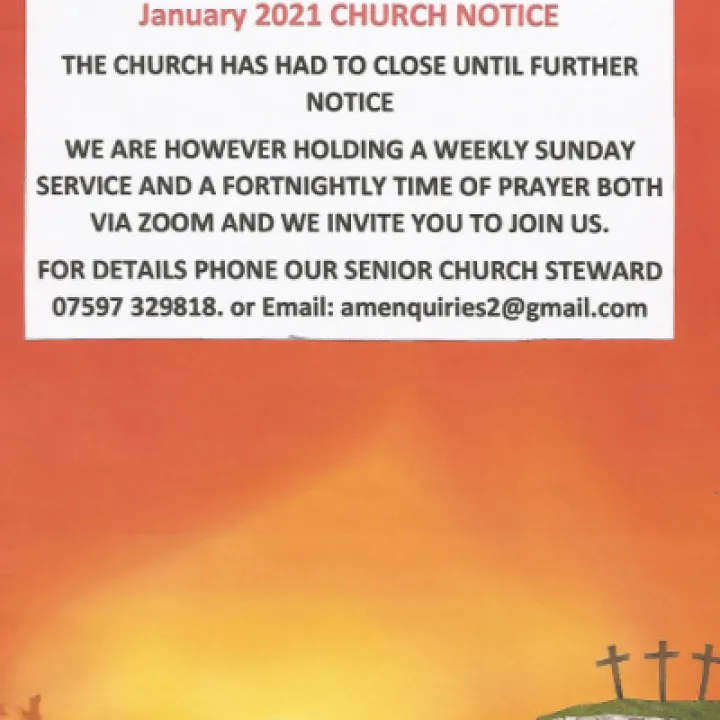 January '21 Church Poster