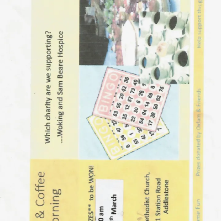 22-3-19 Coffee Morning-Bingo