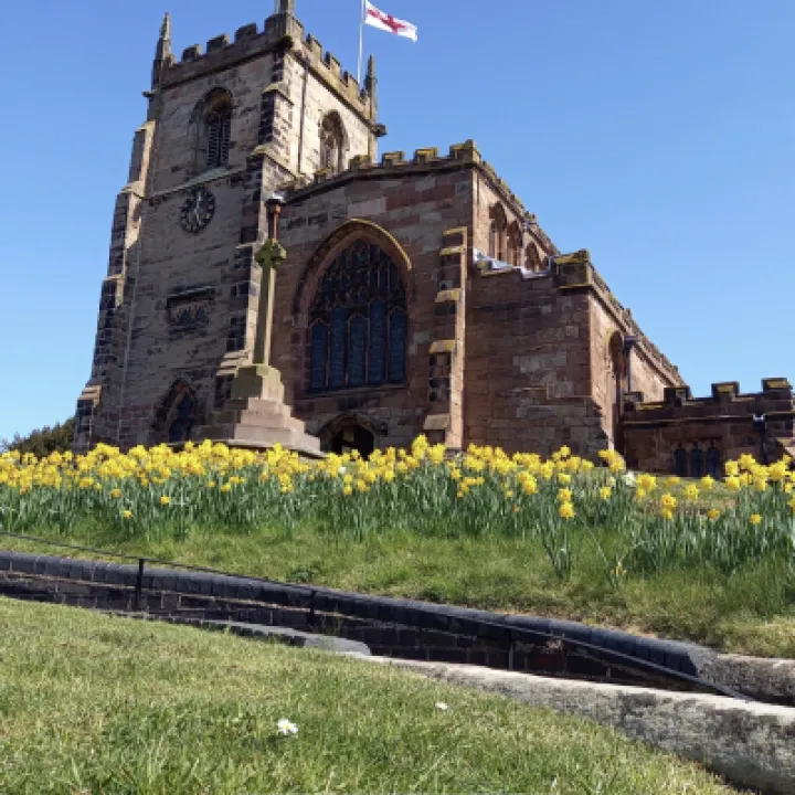 St James Church in Spring