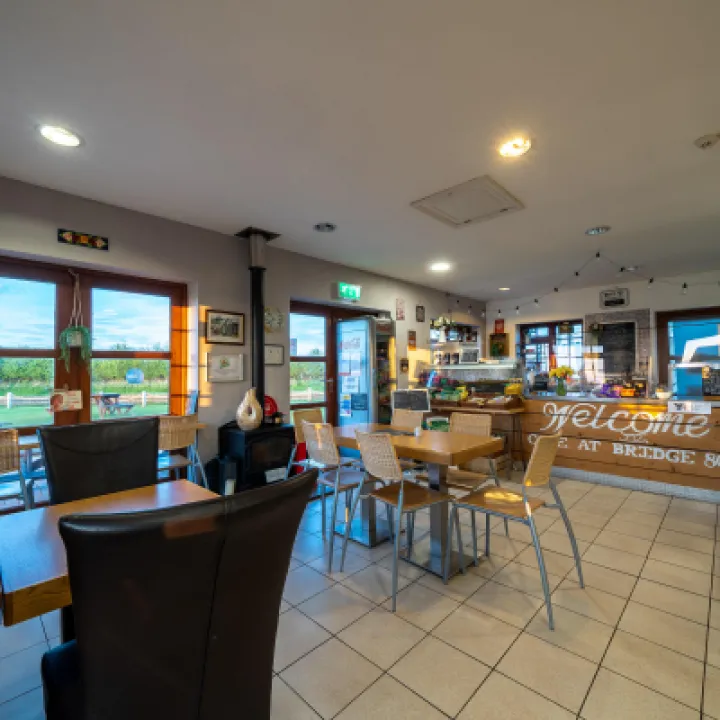 Overwater Marina Cafe at Bridge 80 Interior 2