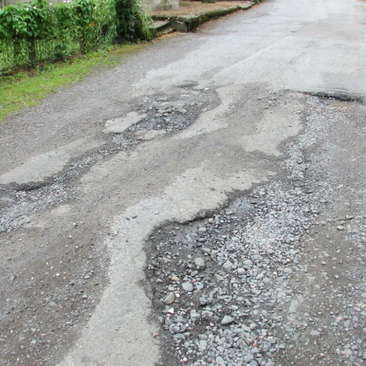 Road, damage, repair