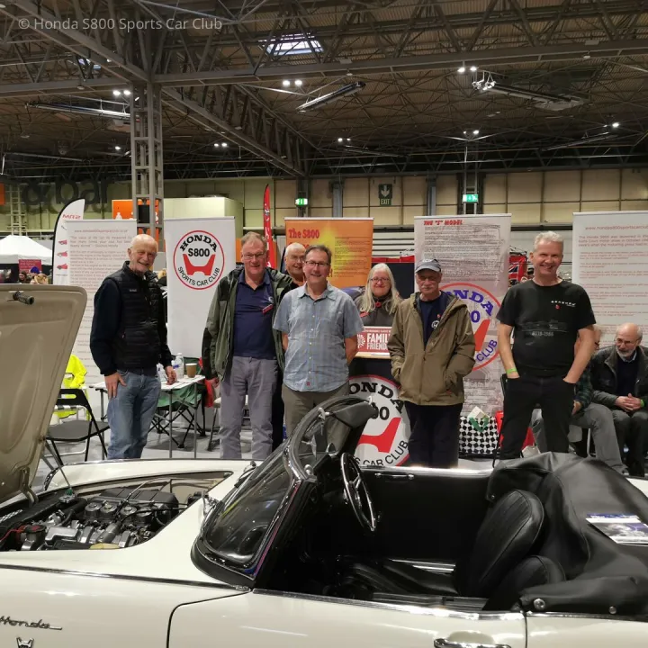 Part of the stand team