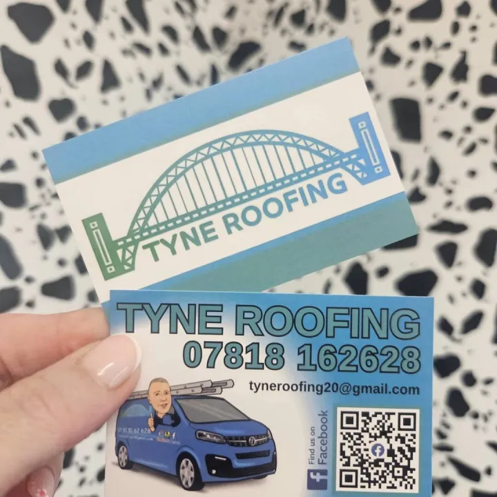 Tyne Roofing Business Cards