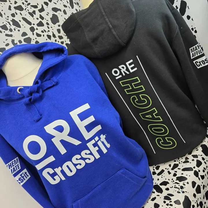 Ore Crossfit Uniform Heavyweight Hoodie With Dtf P