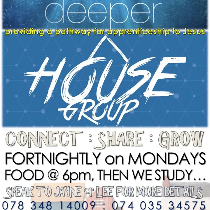 Going Deeper Housegroup – Sep25