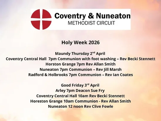 Holy Week 2026