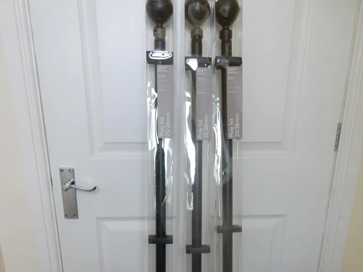Items for sale
– John Lewis Black Metal extendable curtain poles. new with all fittings £18 each or all 3 for £45