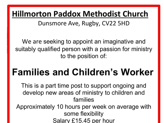 Advert Family Worker  June 202601-01