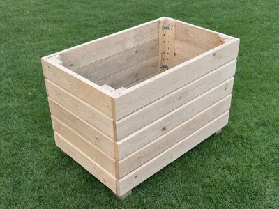 Items for sale &ndash; Rustic Wooden Garden Panter &pound;45