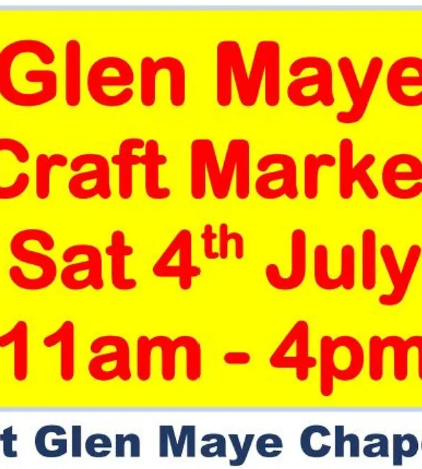Glen Maye Chapel &ndash; Craft Market 4th July 2026