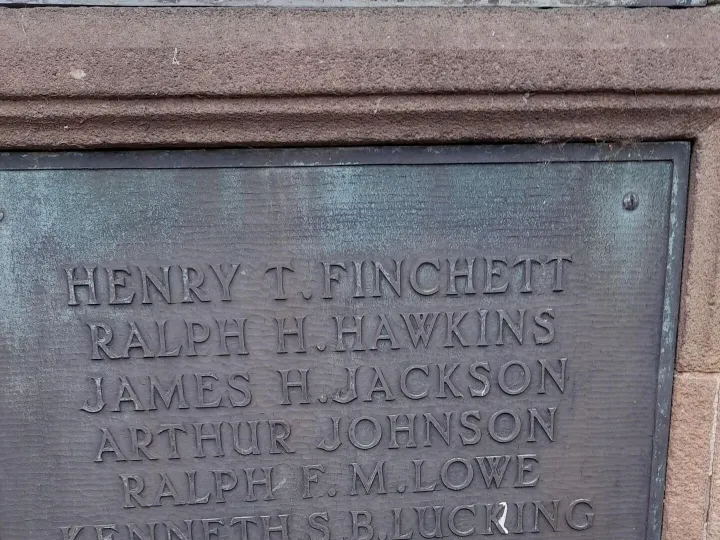 Thoms Hemrty Finchett Rosset Memorial