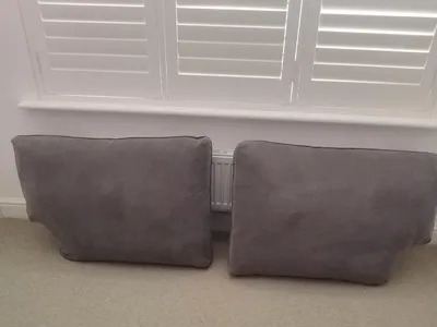 Items for sale &ndash; Grey cord large cushions &pound;20