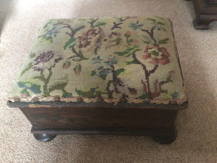 Items for sale &ndash; Edwardian footstool &pound;10